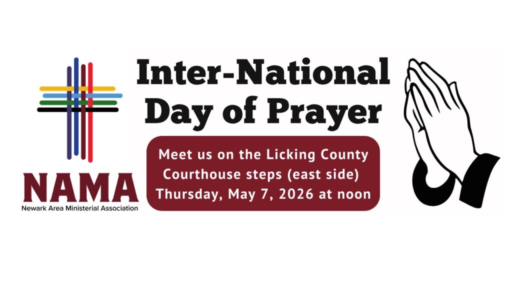 Day of Prayer May 7 at noon, Licking County Courthouse steps